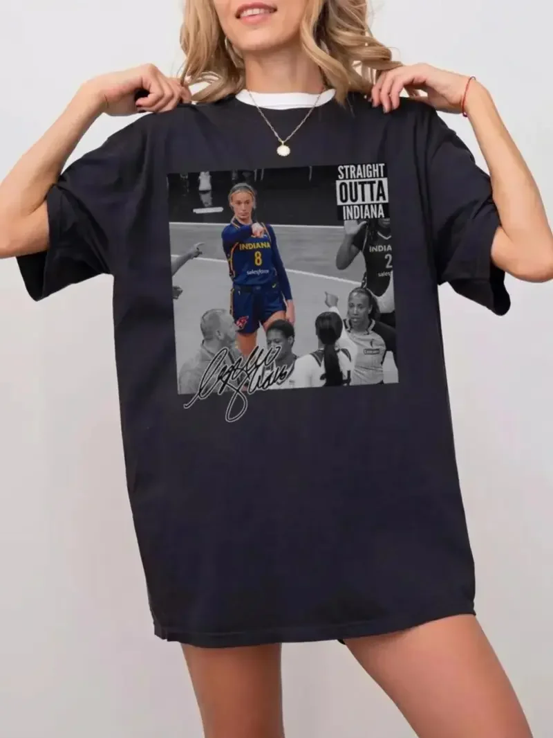 Graphic Sophie Straight Outta Black White Basketball Shirt, Gift for Fans Unisex