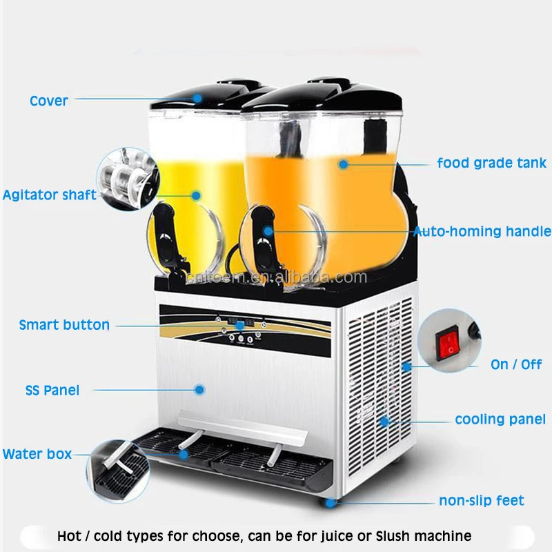Low price slush machine frozen beverage/snow ice machine/snowmelt