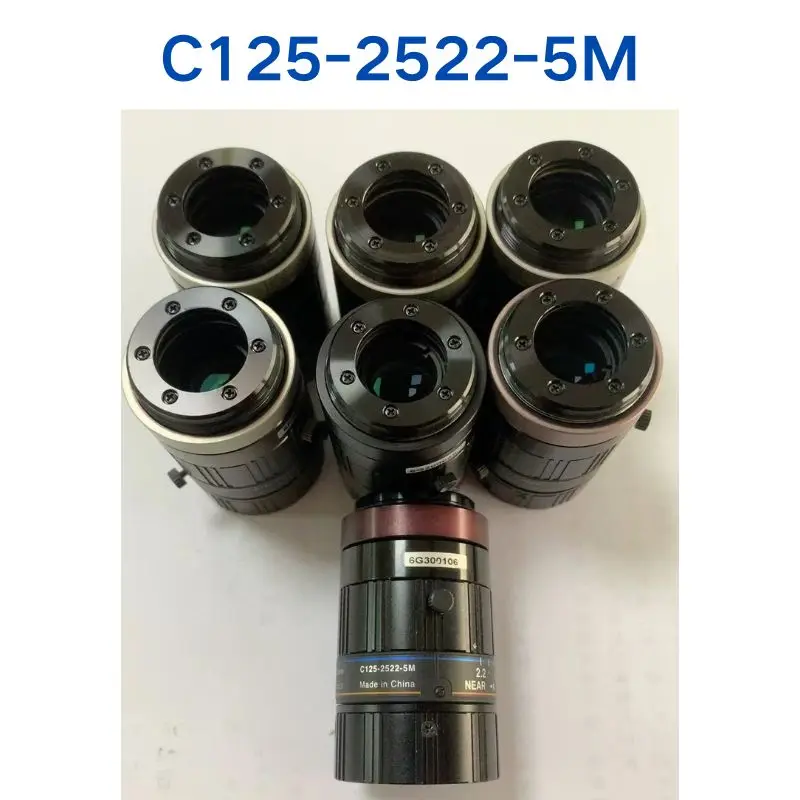 Second-hand test OK for Basler Industrial lens C125-2522-5M 1 piece If You Need Other Specifications, Please Consult