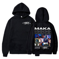 Rapper Maka Graphic Hoodies Men Women Clothing Fashion Hip Hop Sweatshirt Casual Oversized Long Sleeve Pullover Hoody Streetwear