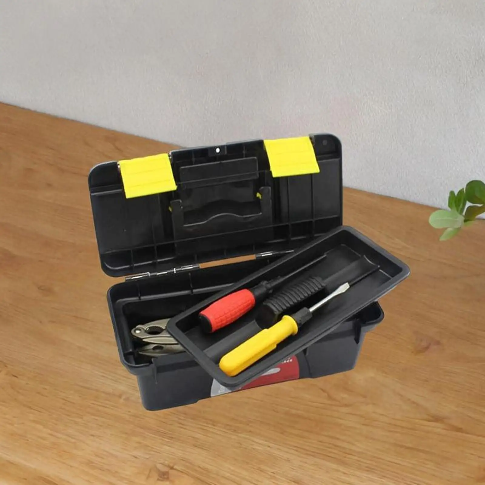 

Tool Box Hardware Storage Organizer for Home Mechanical Repair Tools Plumber