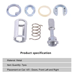 Door Lock Cylinder Repair Kit Front Left Right Replacement Parts for VW MK4 GOLF for BORA Door Lock Repair