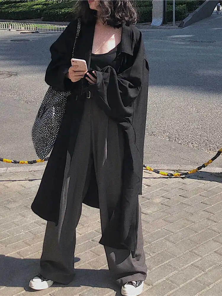 

Trench Coat Women Gothic Spring Offers Short Fashion Windbreakers Hooded Wool High Quality Sleeve Coats Windbreaker 2025 Sales
