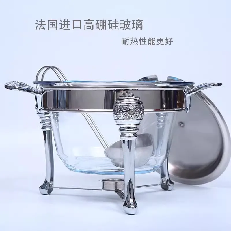 Hotel Restaurant Hotel Candle Heating Alcohol Open Furnace Glass Dry Boiler