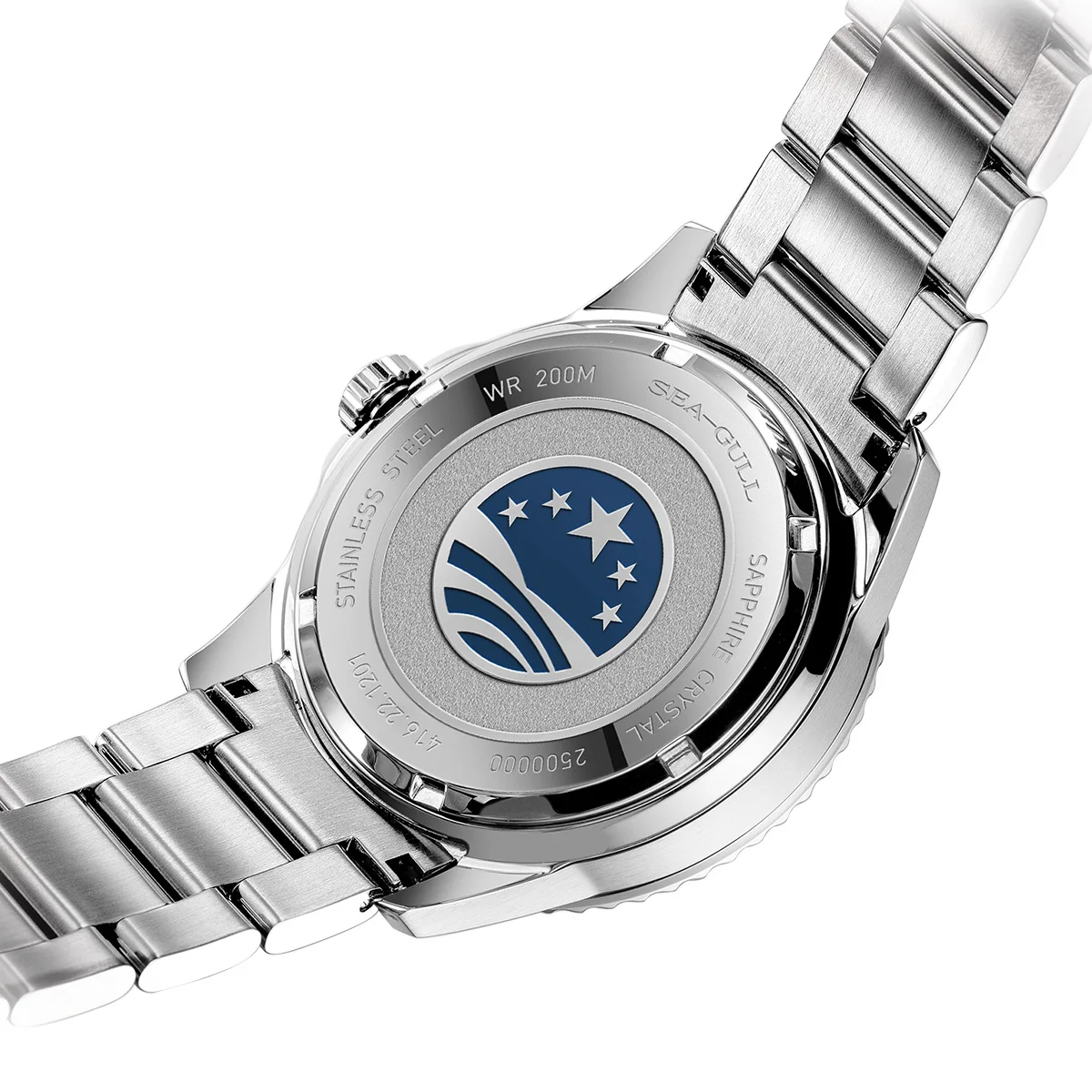 2023 Seagull Ceramic Bezel 44mm Luxury Sport Watch 20ATM Water Resistant ST2130 Automatic Mens Dive Watch Reloj Hombre 1201