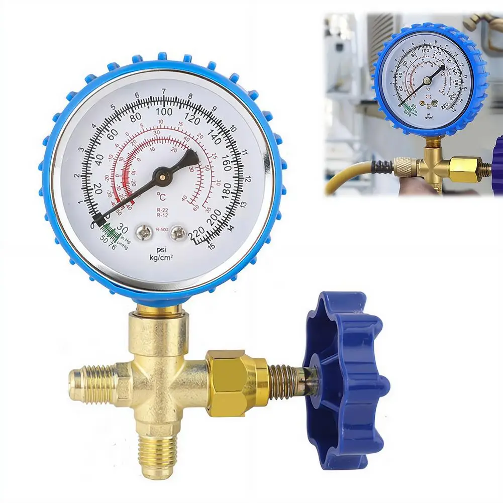 

Air Conditioner Refrigerant Charging Valve For R22 and R134 with Brass Valve for Air Conditioner Car Refrigerant Charging