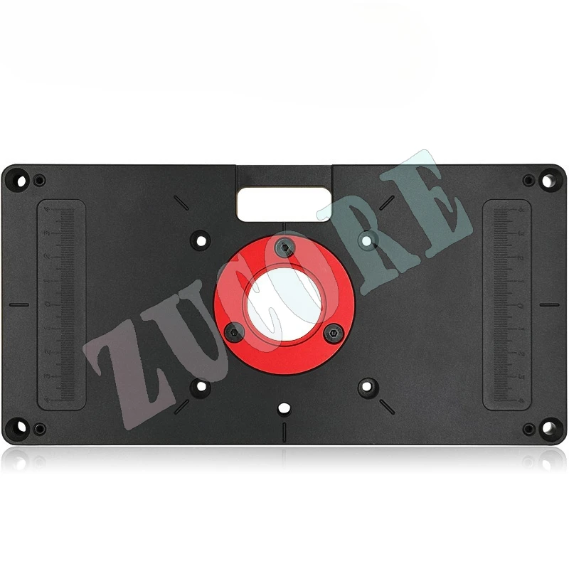 

Откидная пластина для деревообрабатывающего станка со шкалой, универсальный бакелитовый фрезерный флип из алюминиевого сплава, небольшой откидной стол для станка для гонга