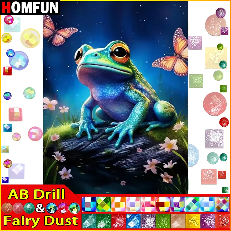 HOMFUN Fairy Dust AB Diamond Painting 