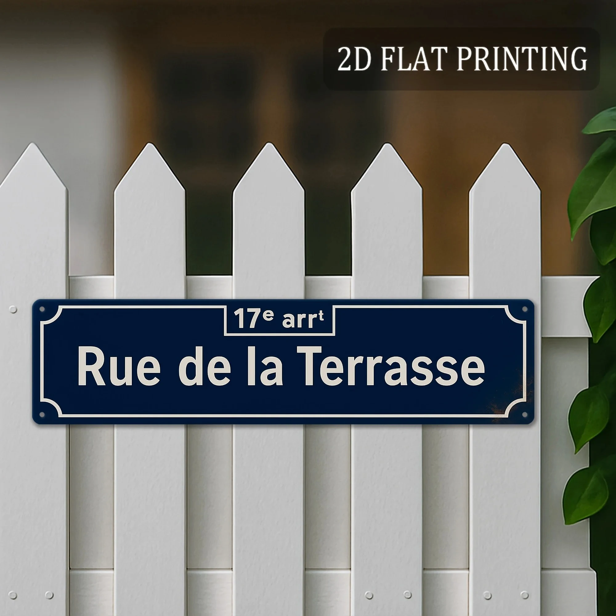 2D Flat French 
