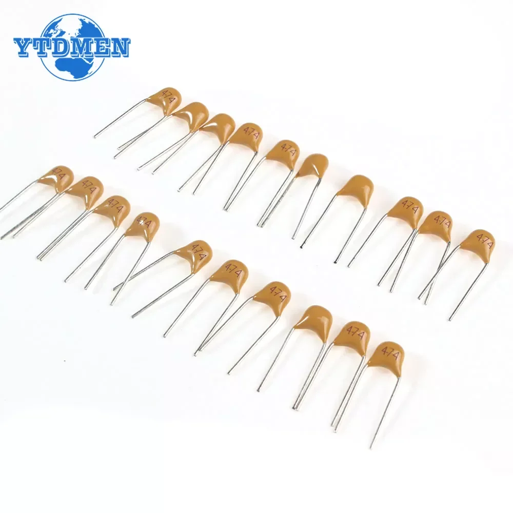 700pcs 50V Monolithic Ceramic Capacitor Kit 35 Values 8PF-2.2uF 22PF 47NF 220NF 1NF 1UF 100NF  330NF 102 104 105 Capacitors Set