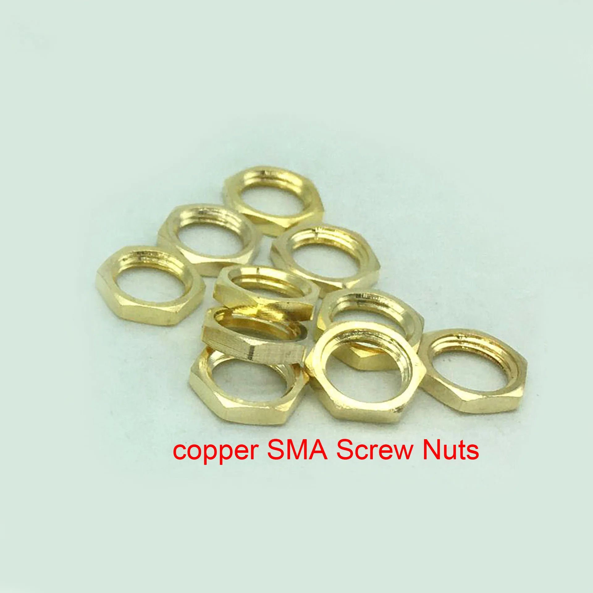 10 set, 100 set 6,35 mm 1/4 - 36UNS-2B Dadi a vite SMA/Rondelle distanziatrici/Molla per standard femmina RP-SMA / SMA da Φ6 mm