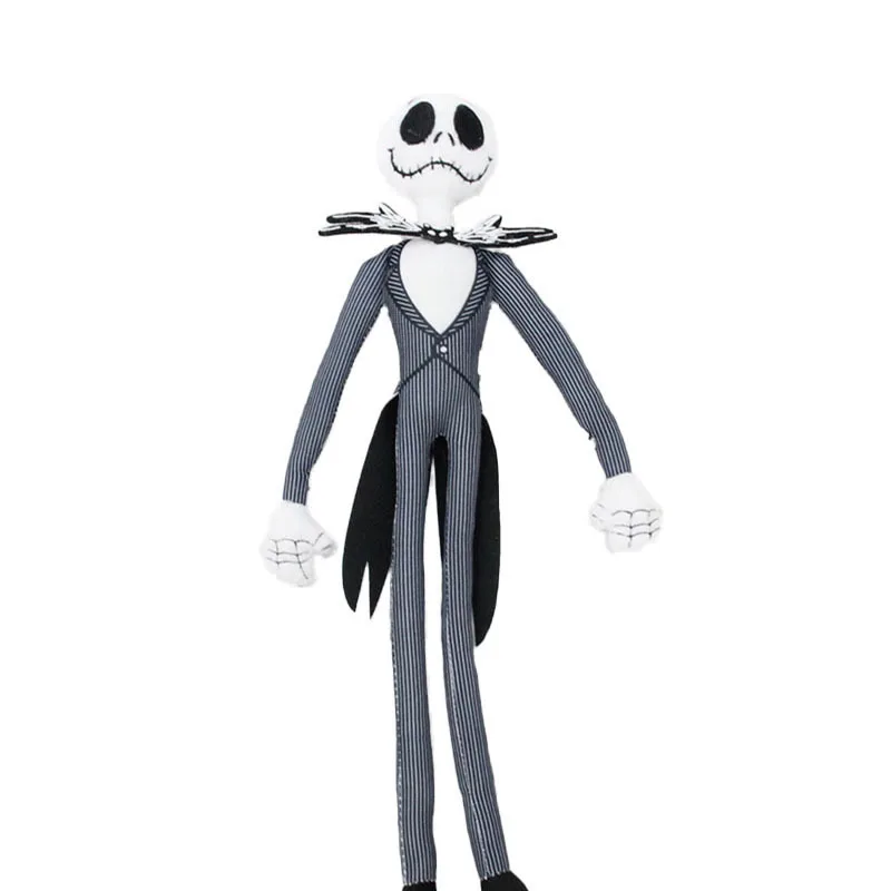 50cm Disney The Nightmare Before Christmas Jack Skellington skulington Skull Toy Fashion Trendy Ornament Decor Doll per bambini regali per bambini