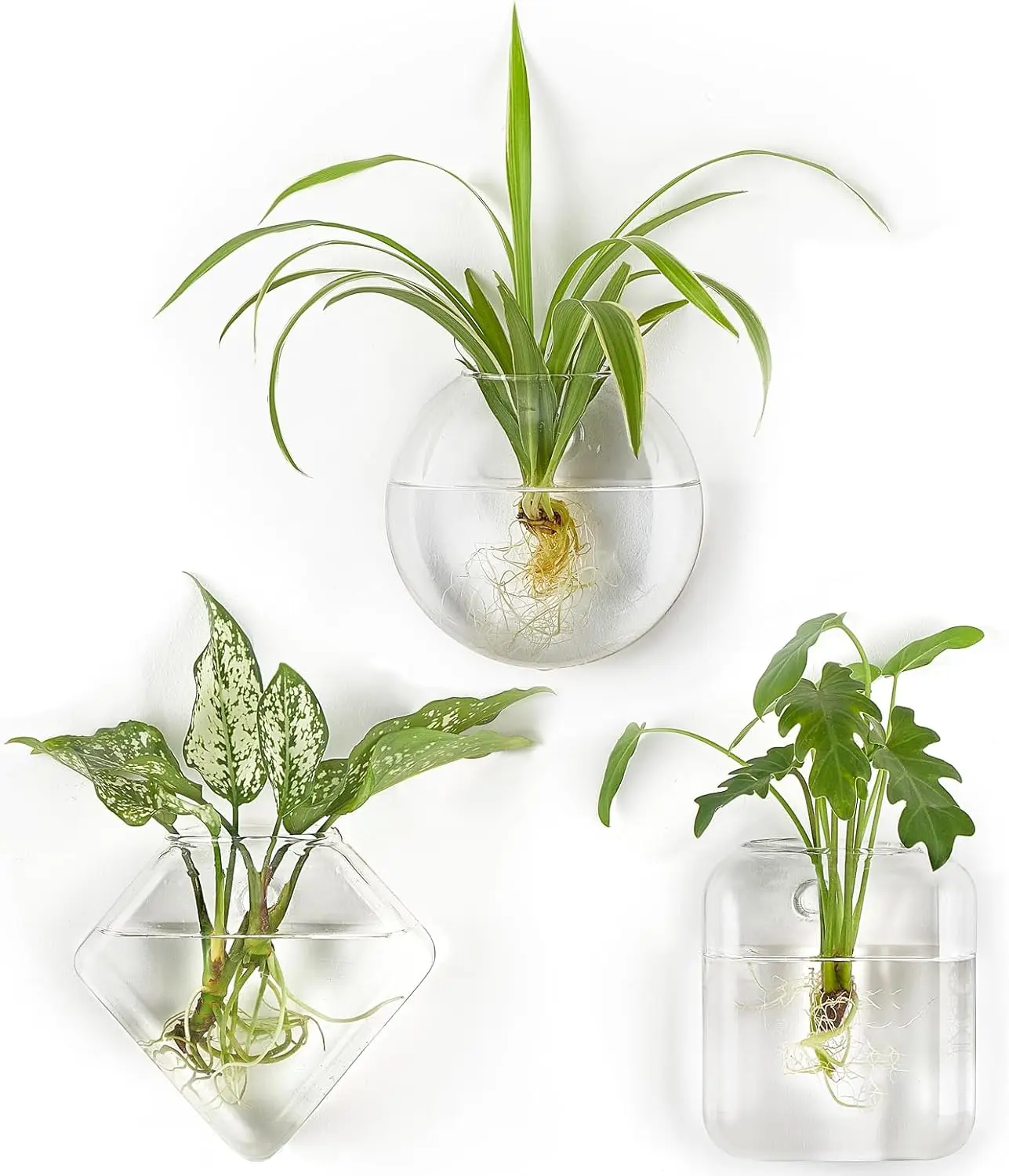 

Настенные подвесные стеклянные террариумы-вазы для выращивания растений, гидропоники, цветов, для дома и офиса