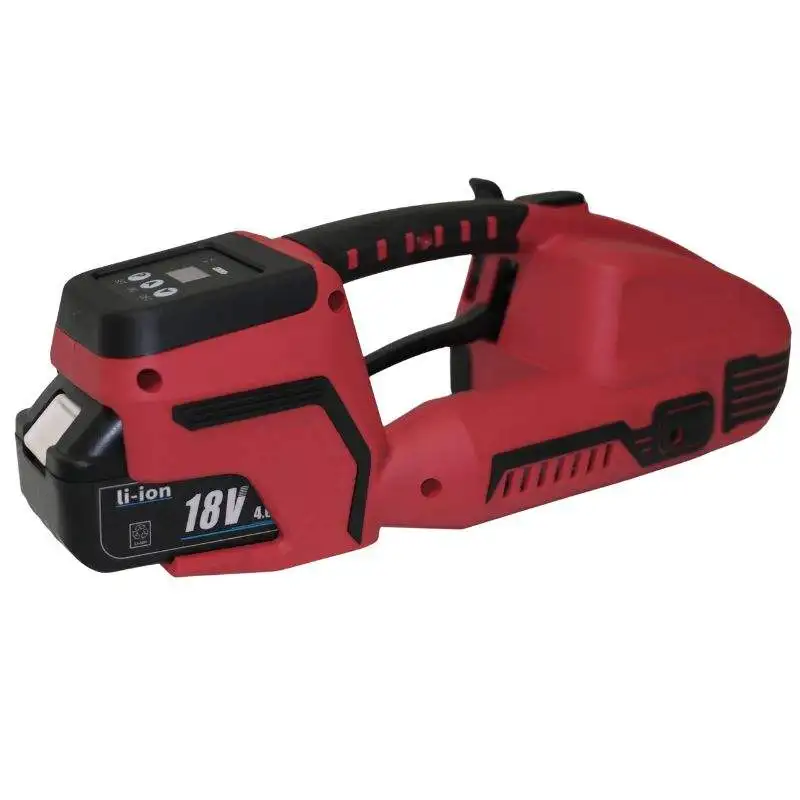 Máquina flejadora de plástico completamente automática de la mejor calidad, accionamiento eléctrico para PP y PET para cajas y envases de latas