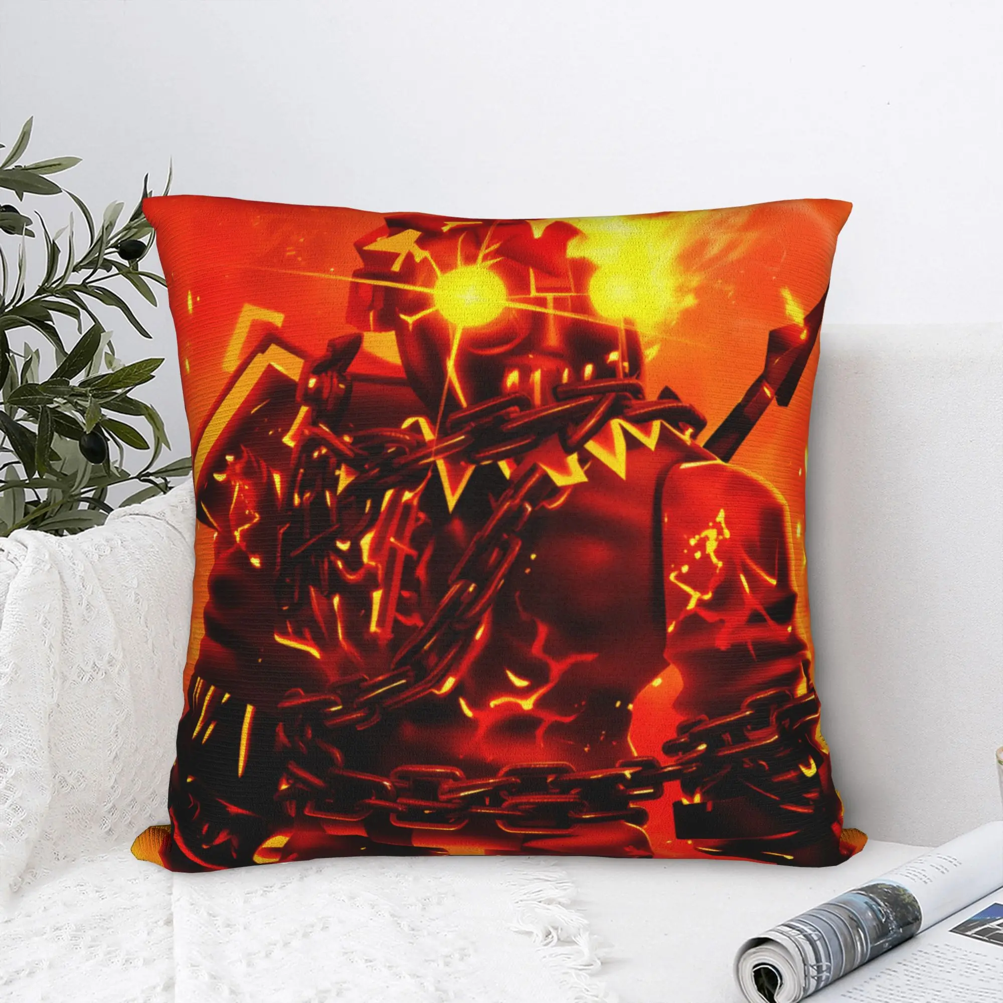 Forsaken Anime Pillowcases  Novelty Pillow Case For Couch Sofa Bedroom Soft Pillow Cover