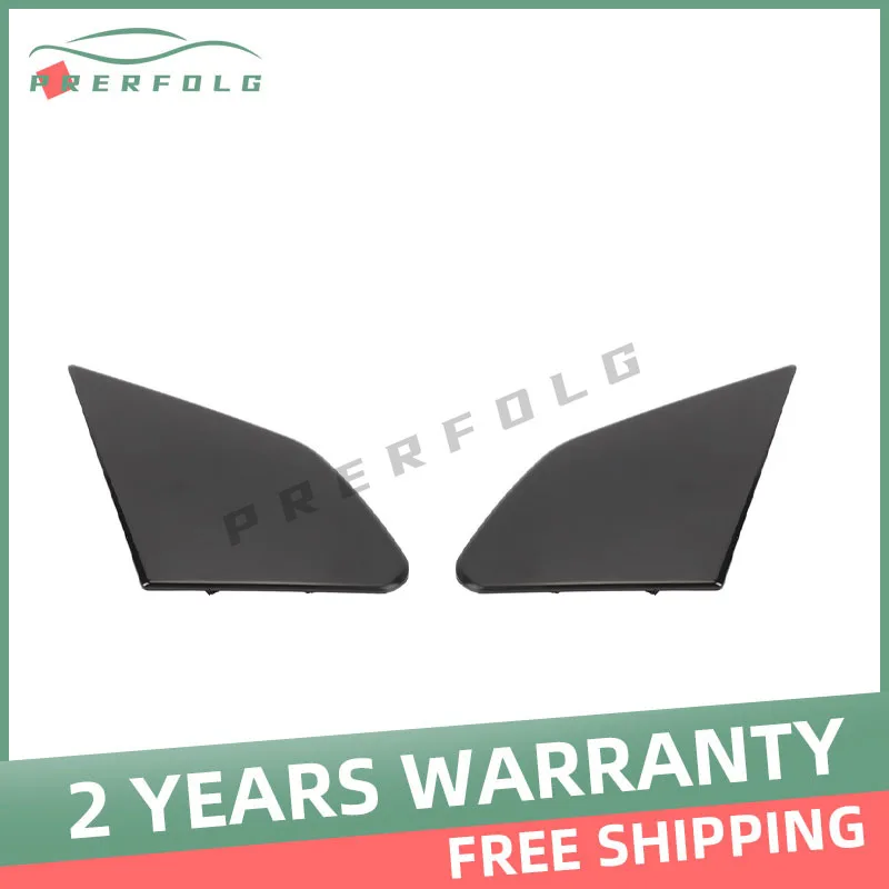 

For Honda Fit 2009 2010 2011 2012 2013 Auto Exterior Front Door Garnish Cover Panel Front Window Glass Plate Trim Cap 75495-TF0