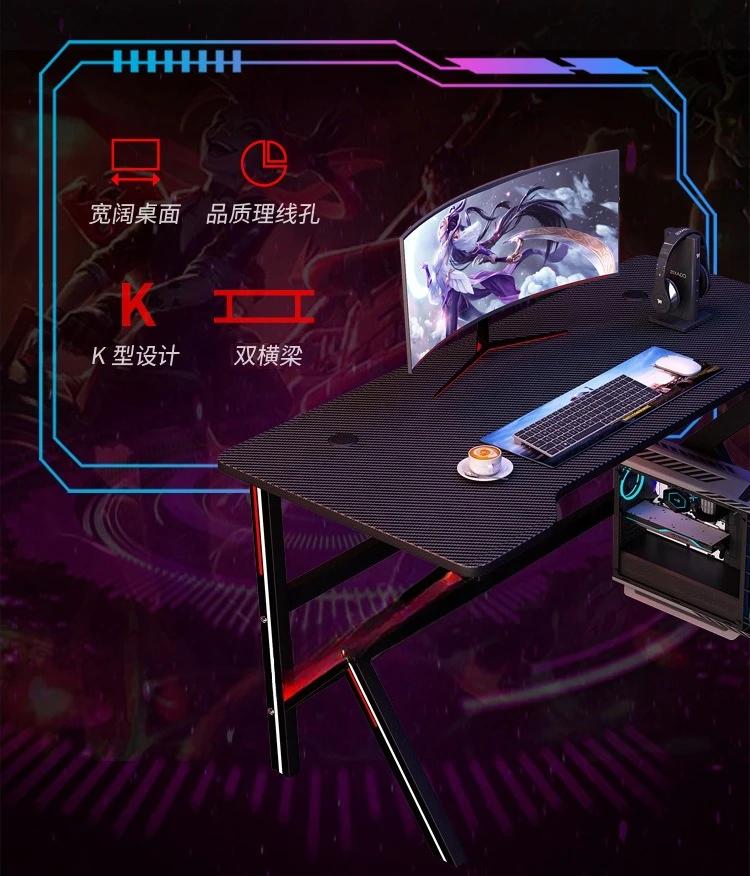 Internet cafes, gaming desks, computer games, office books, learning to write