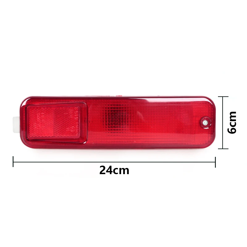 Car Rear Bumper Fog Light Assembly Tail Reflector Lamp For Toyota Terios J100 Rear safety light bulb Rear bumper light