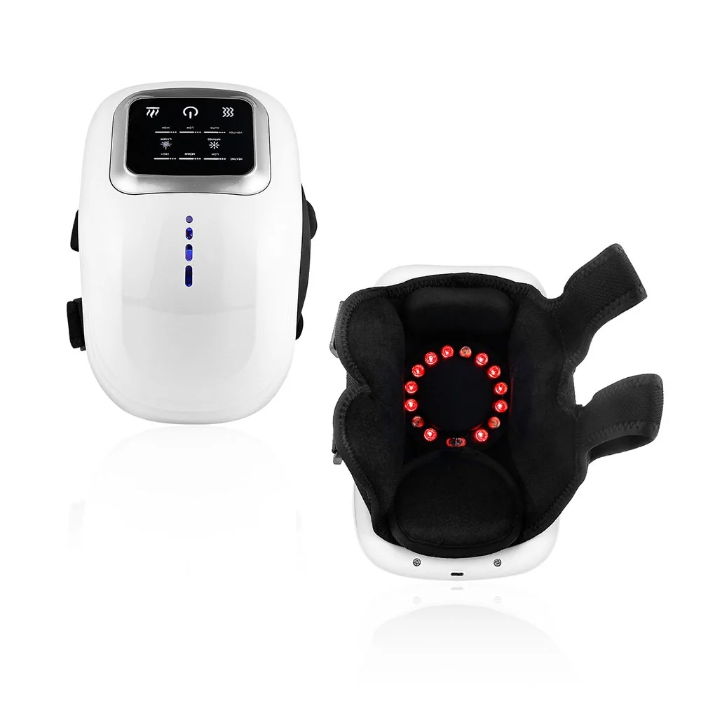 Wireless Smart Knee Massager Vibration Air Pressure Hot Compress Knee Massage Machine Electric Elbow Shoulder Knee Masajeador