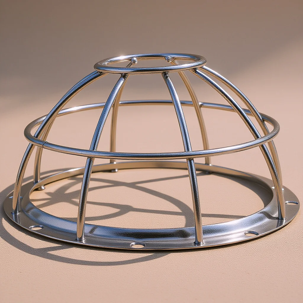 Smoke Cover 106-132mm Impact Resistant Iron Wire Mesh Guard Adjustable Base Smoke Covers Protective Cover