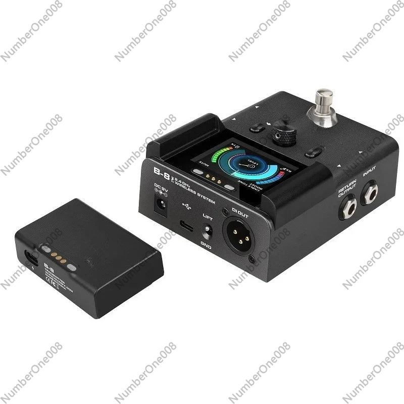 2.4GHz Wireless Guitar System 24-bit 48kHz High-Quality Audio with Automatic Setup for Stage Performance