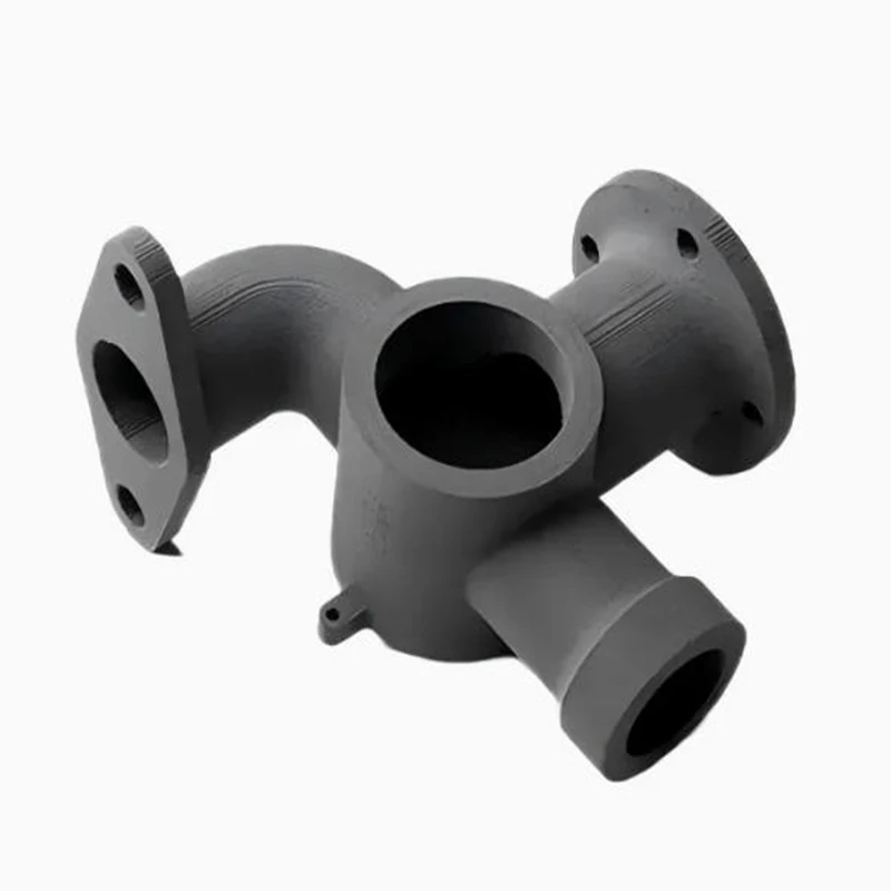 Индивидуальные детали для 3D-печати Многопортовый разъем фланцевого интерфейса Индивидуальные детали для 3D-печати Многопортовый разъем фланцевого интерфейса