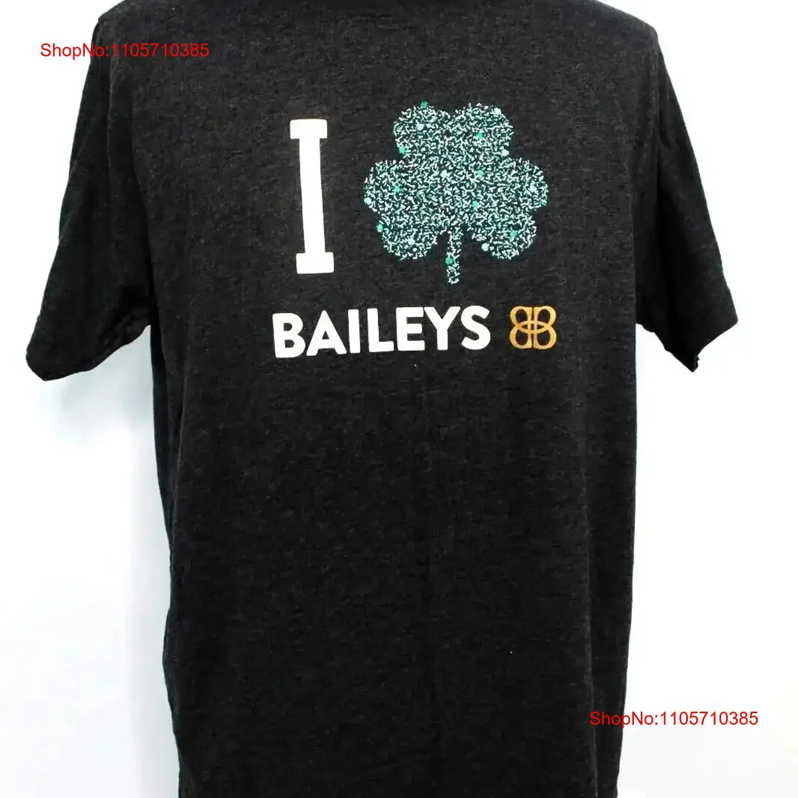 I Love Baileys St Patty's Day Womens or Mens Crewneck T Shirt XL vintage Washed designer clothes Stretched streetwear vintage