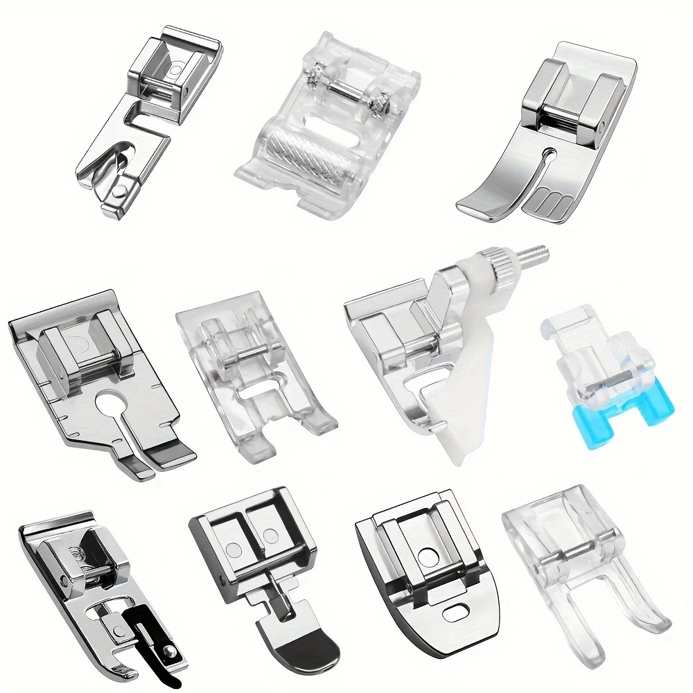 Fanghua 505A Press Foot Set 11 Sets of Home Multi-functional Sewing Machine Press Foot Sewing Machine Accessories