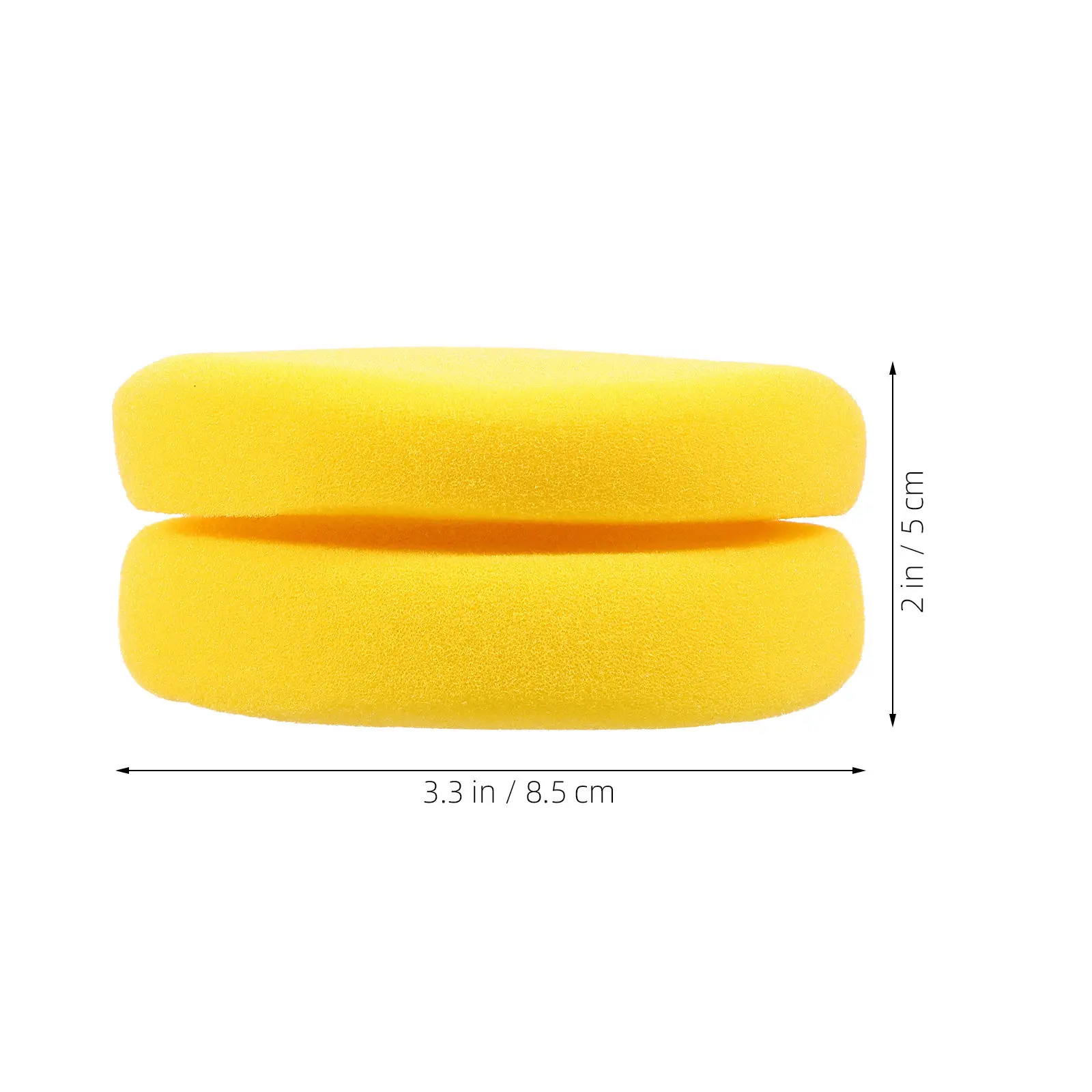 Painting Sponge Set 2pcs Round Art Sponges for DIY Crafts, Drawing, Coloring & Watercolor Tools