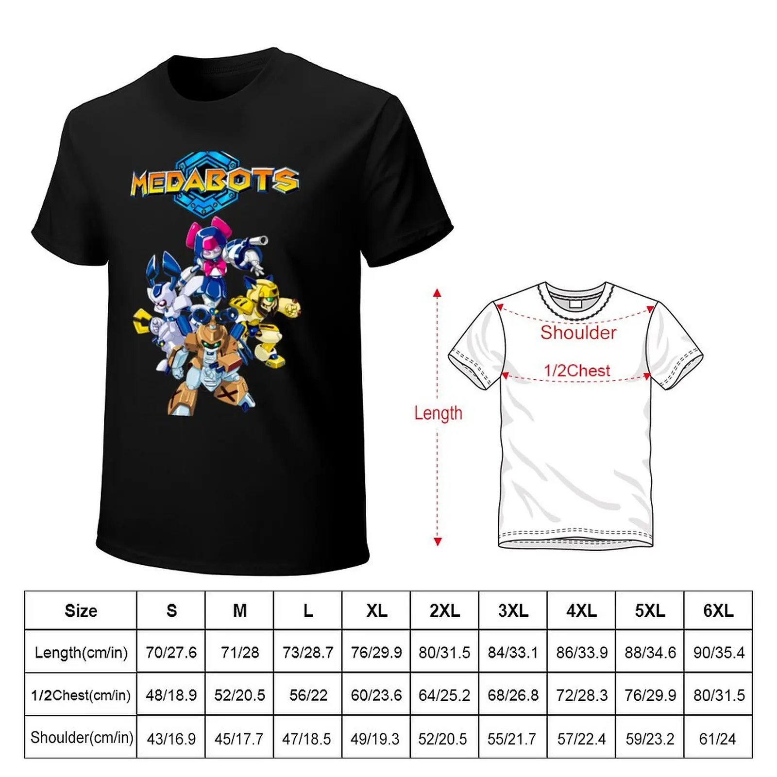 medabots T-Shirt new edition sublime mens t shirts top quality