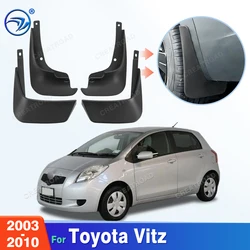 For Toyota Vitz 2003-2010 2004 2005 2006 2007 2008 2009 Fender Mudflaps Splash Guards Mudguards Mud Flaps Car Accessories