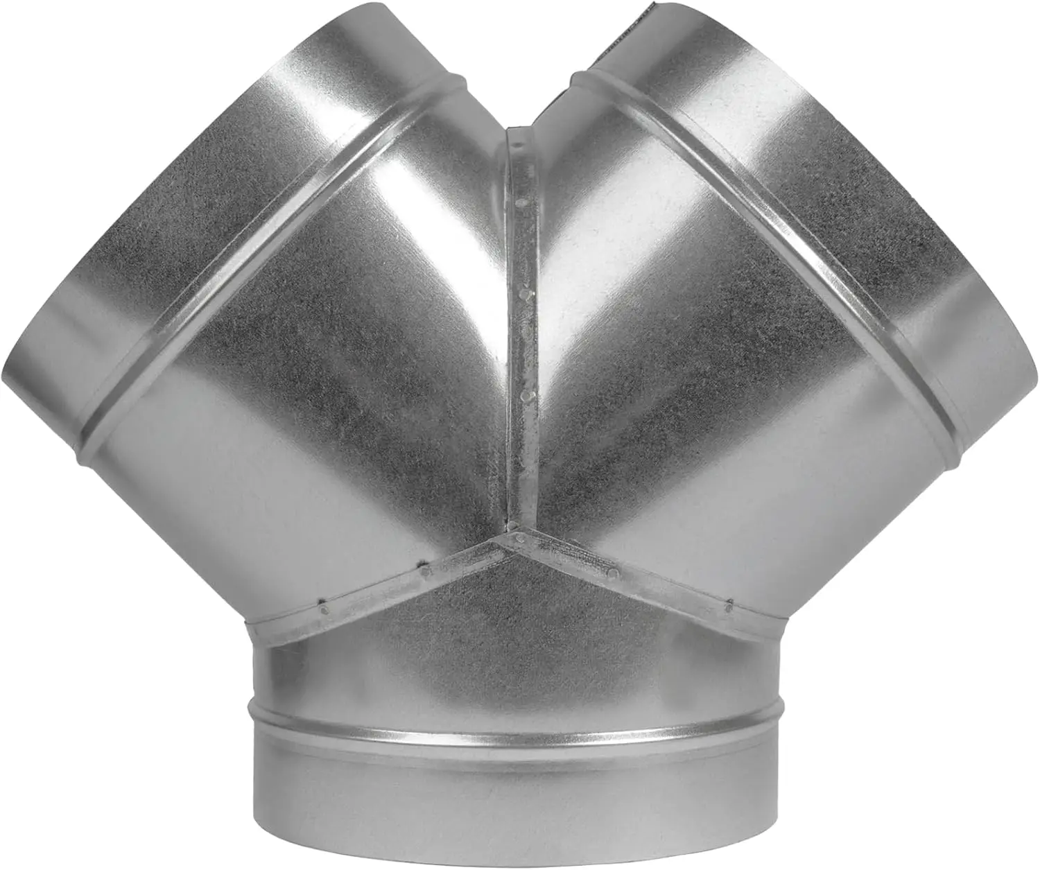 

8'' Inch - Y Shape Duct Connector 3 Way Hose Adapter For Hose Y-shape Round Pipe Connector