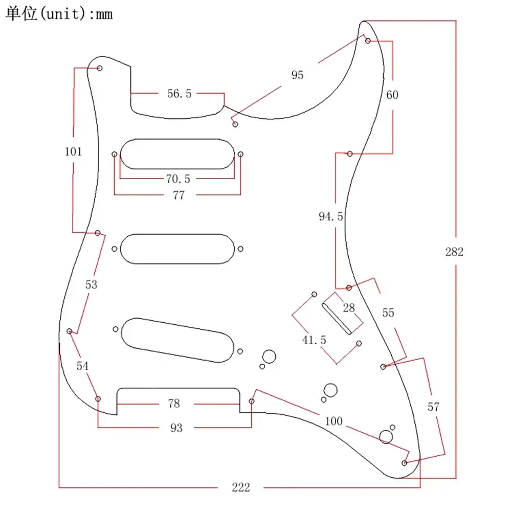 

Аксессуары для гитары Pickguard алюминиевая пластина сменная царапина 11 отверстий для гитары Pickguard полезные Музыкальные инструменты