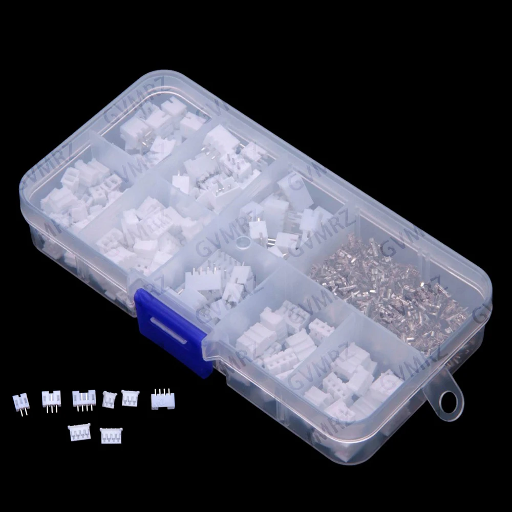 300PCS 2-4P 2.0mm interlocking kit PH2.0mm pitch 2P 3P 4P housing pin header JST connector 2.0mm