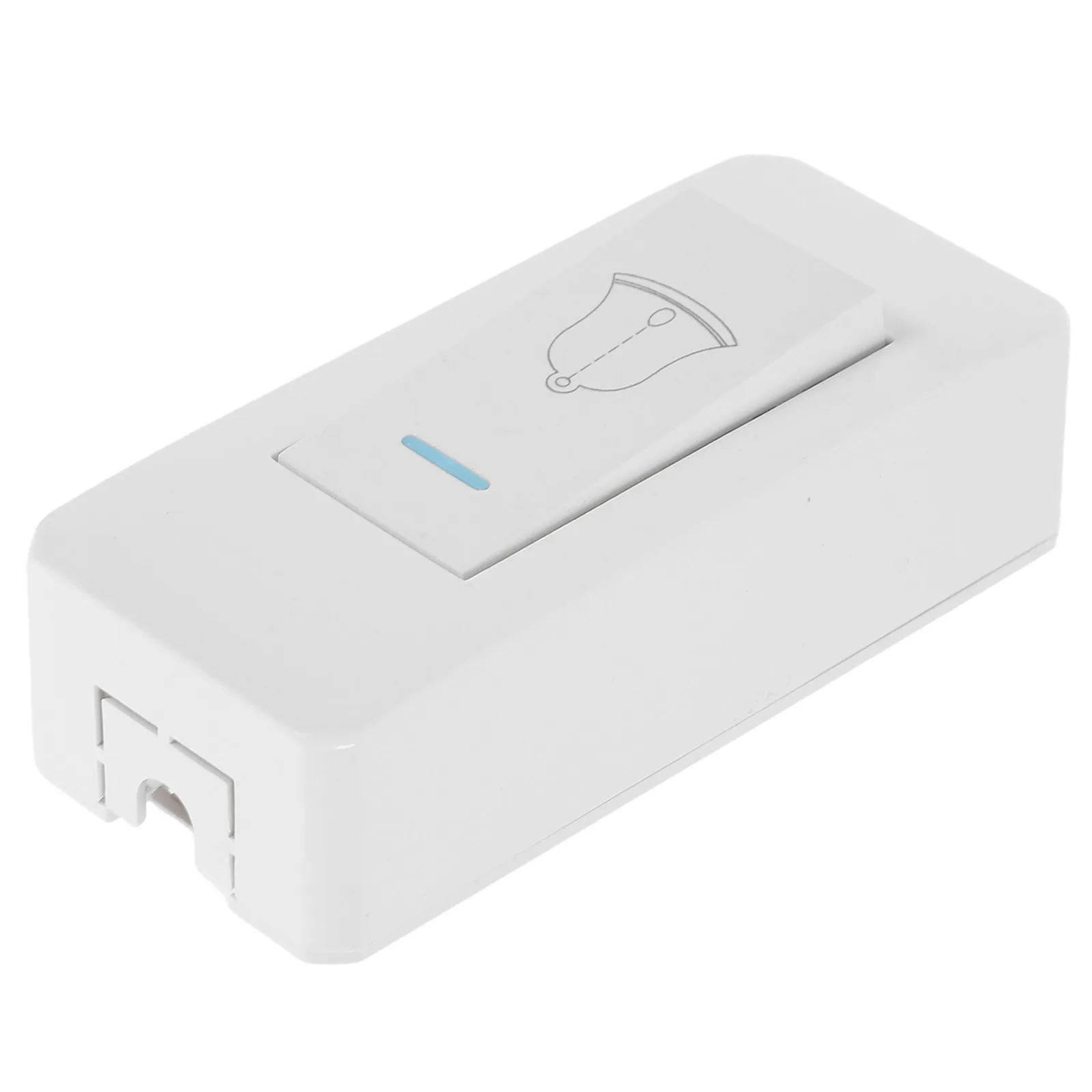 Wired Door Bell Switch Surface Mount High Power Doorbell Button Chime Switch for Cabinet Light Front Rear Doorbell Chime