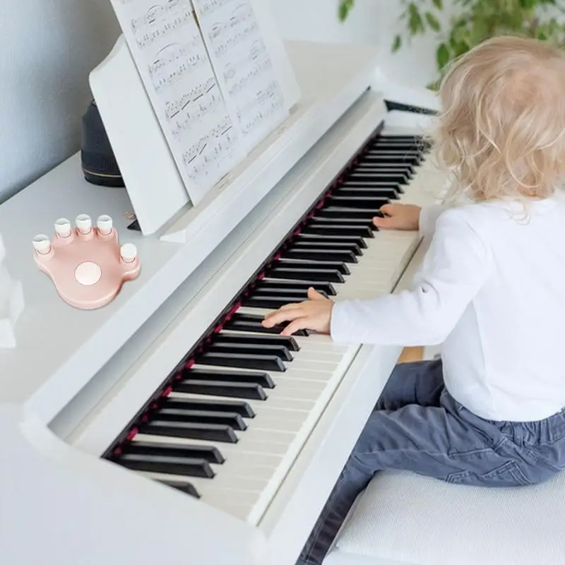 Gitarowy trener palców Trening siłowy Korektory fortepianowe Antypoślizgowe 2 szt. Ortopedyczne narzędzie do korekcji postawy dla początkujących