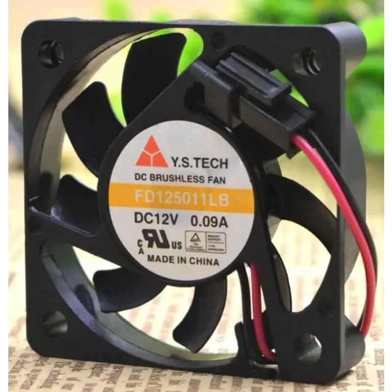 NEW cooler Fan for Y. S.TECH FD125011LB DC12V 0.09A 5010 Cooling Fan 50*50*10mm