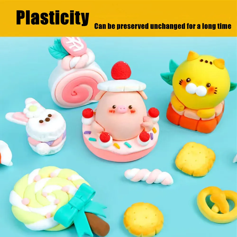 36 Color Super Light Clay Air Dry Polymer Modelling Clay Soft Creative Educational Slime DIY Toys for Kids Gifts