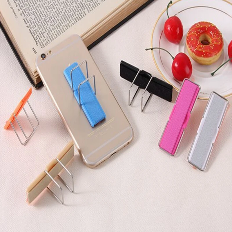 

Hot Fashion Universal Elastic Finger Grip Strap Practical Smartphones Phone Holder WithStand for Mobile Phone iPhone iPad Tablet