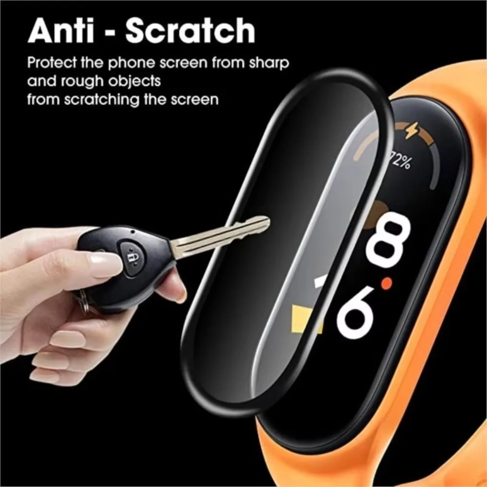 Flexible Hydrogel Screen Protector For Xiaomi Watch 3 4 5 6 7 8 9 1PC 2PC Full Screen Cover Anti Fingerprint HD Clear Film