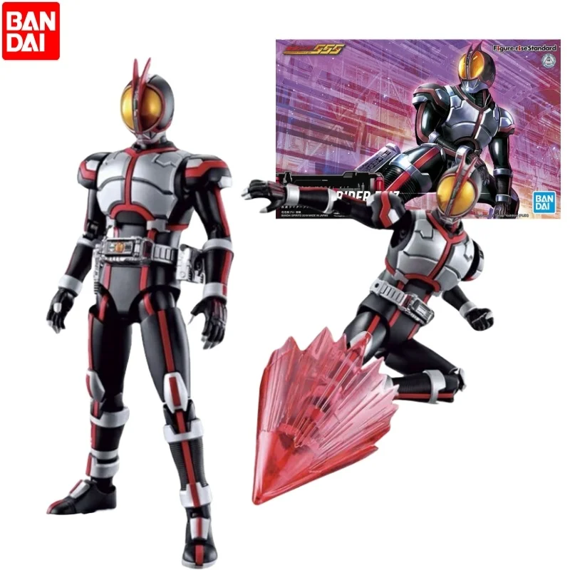 

Bandai Original Figure-rise Standard Frs Kamen Rider Faiz 555 Model Kit Anime Action Fighter Assembly Model Box Adult Gift Toy