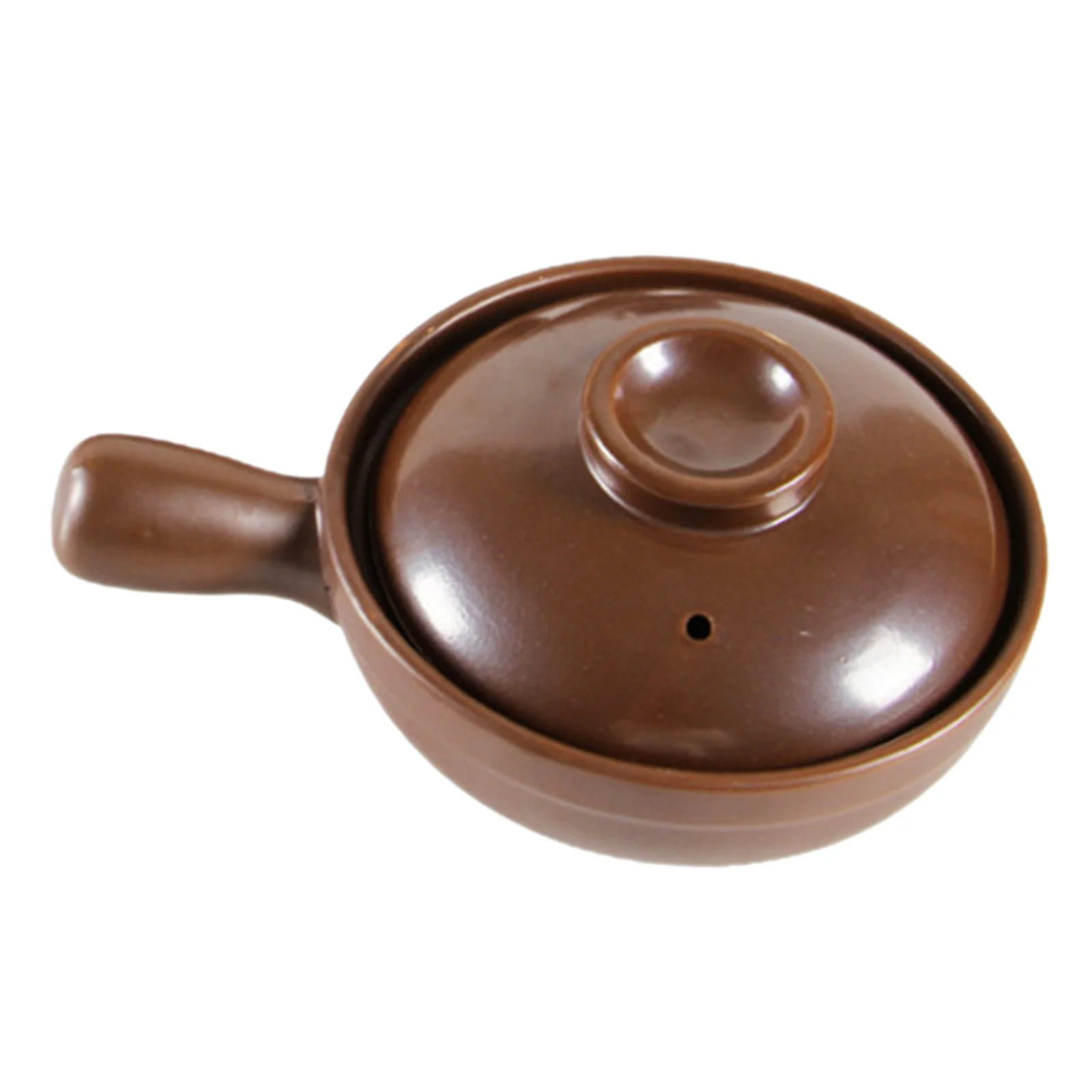 طبق طاجن من السيراميك الليثيوم 2.5 لتر سطح أملس مقاوم لدرجات الحرارة العالية حتى توزيع الحرارة لأرز الدجاج المطهو ببطء