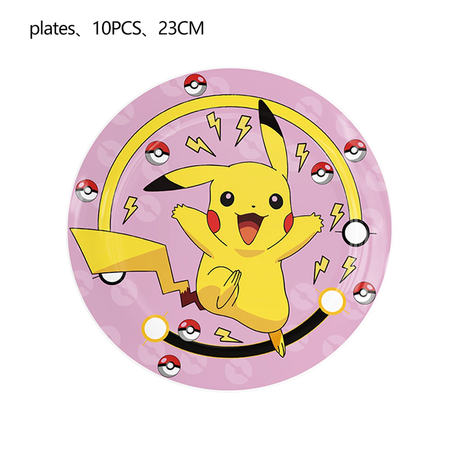 MINISO pink Pokemon Birthday Party Decor Disposable Tableware Cup Plate Napkin Kids Baby Shower Party Supplies ecoration Atmosph