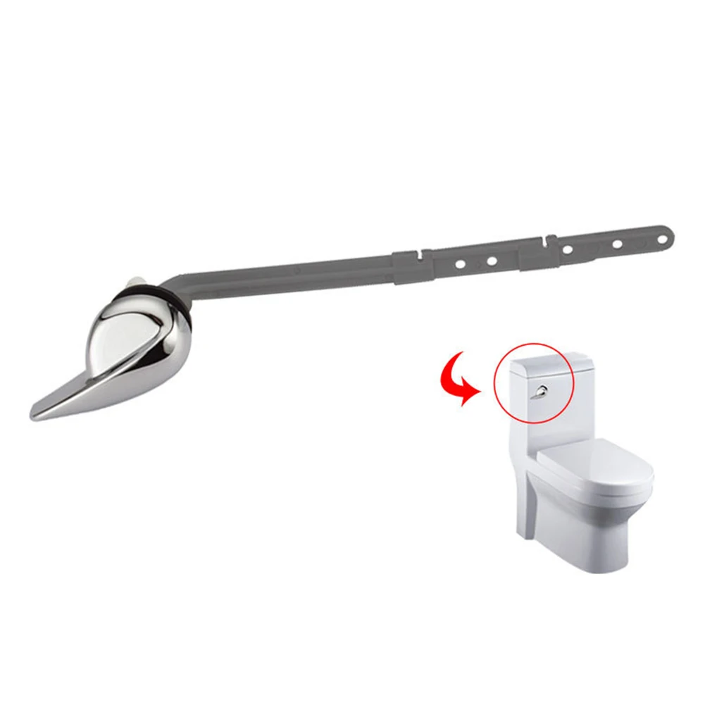 Toilet Flusher Handle Replacement Crafted from Reliable ABS Material Ensures Consistent Performance in Any Bathroom Environment