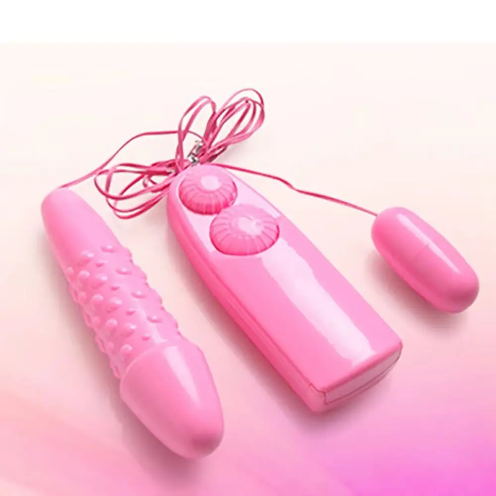 Vibrador de huevos de doble salto grande, vibrador de bala, estimuladores de clítoris y punto G, Juguetes sexuales para mujeres, productos sexuales