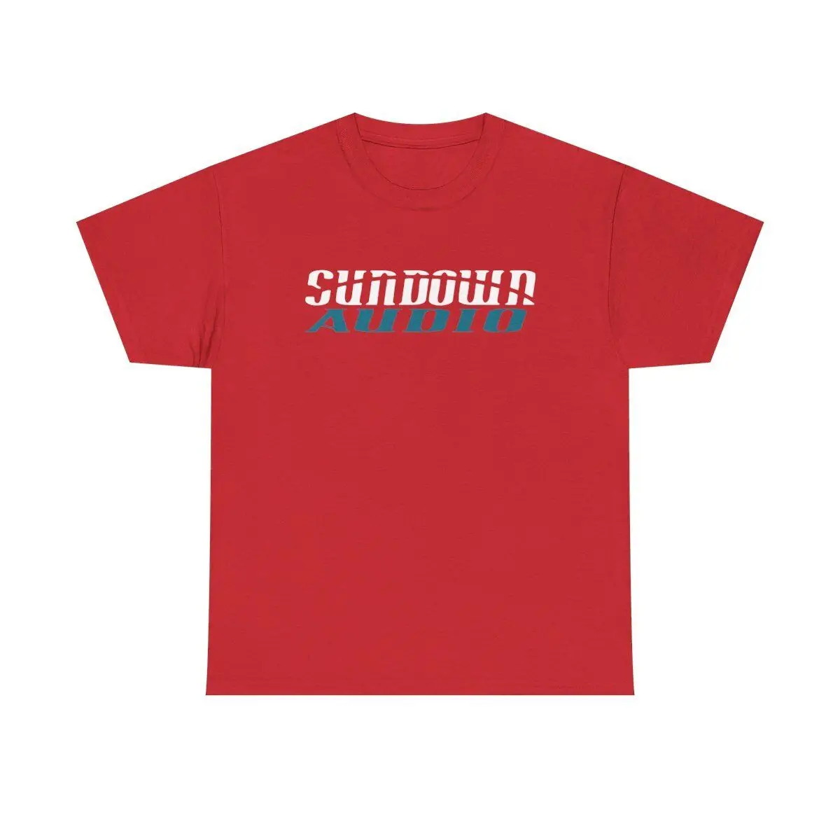 SUNDOWN AUDIO Logo T-Shirt Made in USA Size S to 5XL