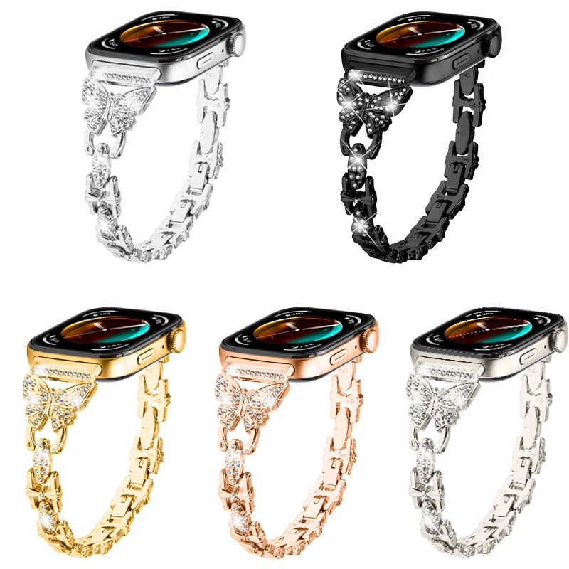 

Diamond band for Huawei Watch Fit 3 Strap Chain Bracelet band For Huawei Fit 3 Bracelet Bling Watchband Replaceable Wristband