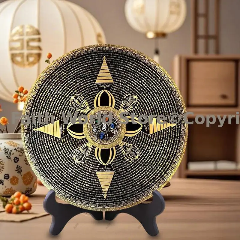 50% off Buddhism buddhist home ornament Vajra buddha pagoda auspicious Mandala scripture Mantra display family protection