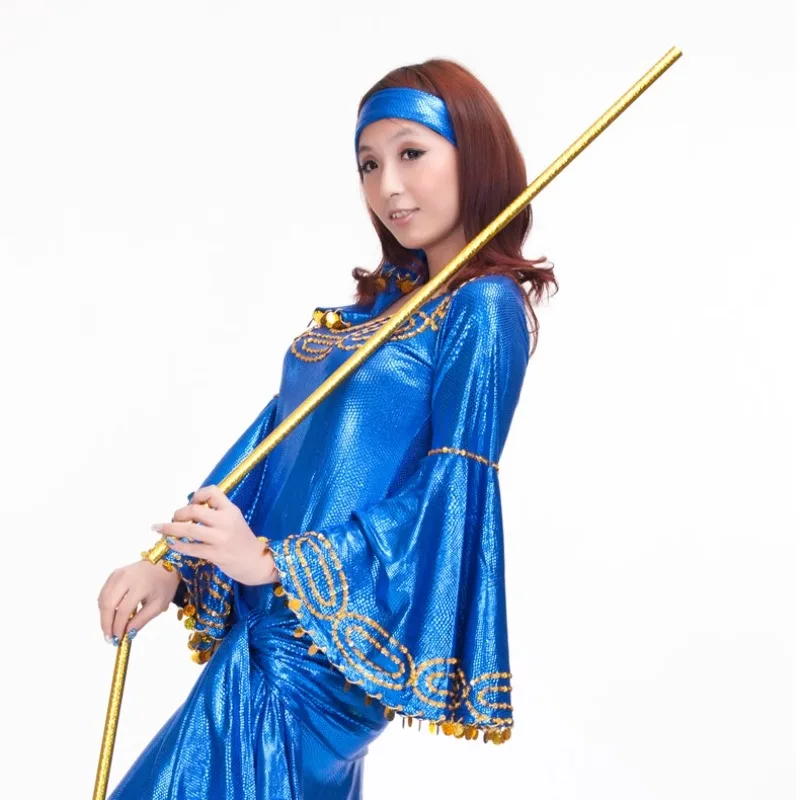 قصب الرقص الشرقي المخصصة قصب الروطان العصي المستقيمة عروض الدعامة ملحقات الرقص عصي الراعي