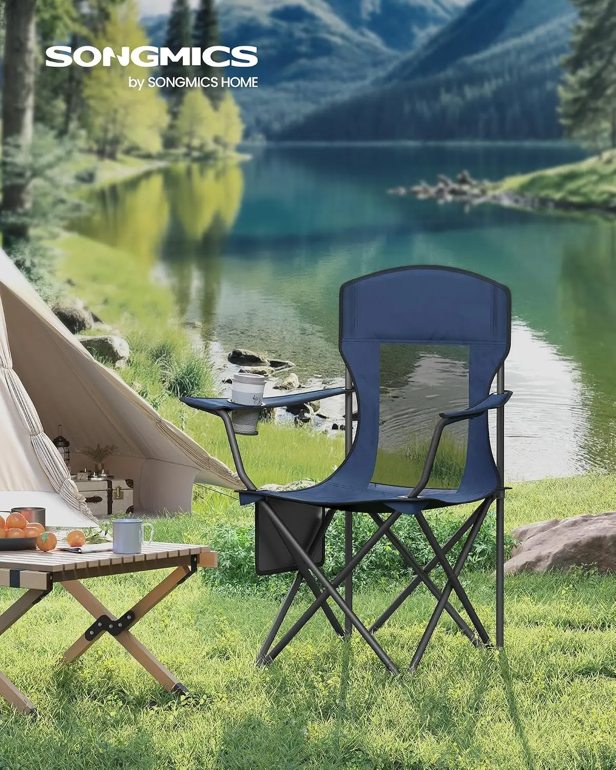 2-pack-breathable-camping-chairs-330-lb-capacity-foldable-outdoor-chairs-high-back-adjustable-armrests-cup-holder